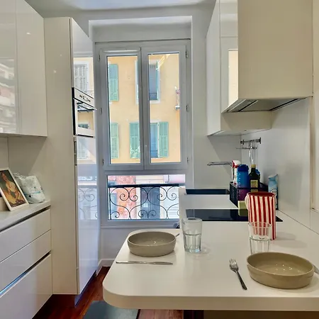 Escapade Nicoise Au Port Cosy Pour 2 Apartamento Niza